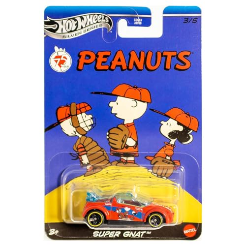 Hot Wheels Entertainment Peanuts Super Gnat miniatura 1
