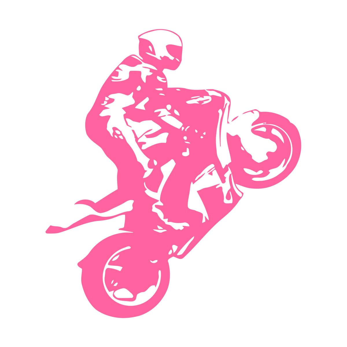 Motocross Wall Decal Motorcycle Dirt Bike Wall Sticker Vinyl Wall Decor for Home Boys Room Decor Decals Removable Mural Extra Large - 66x75cm โ image 1