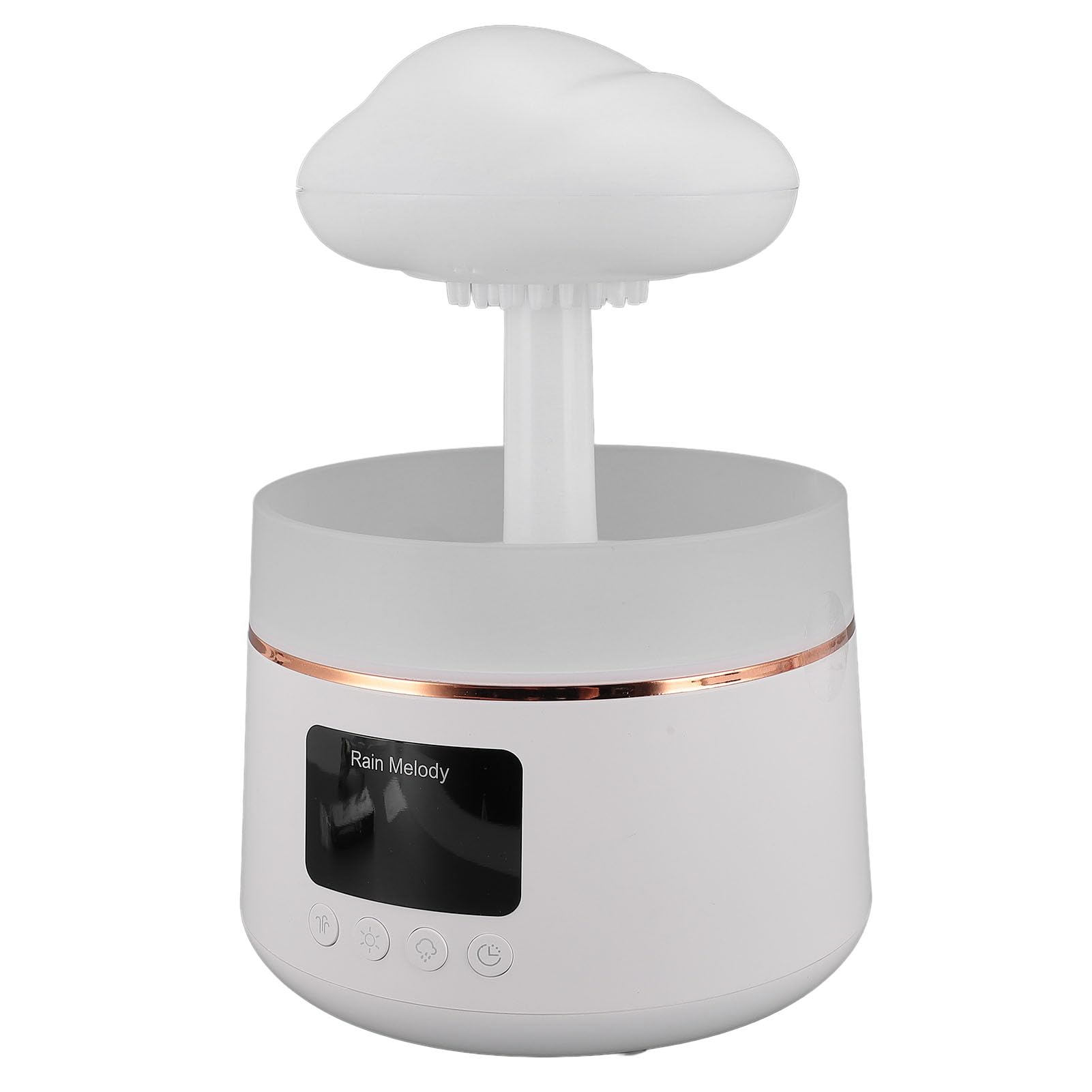 Generic Umidificatore a Goccia D'acqua Design Elegante a Nuvola con 3 Livelli di Nebbia per Spa e Uso Domestico