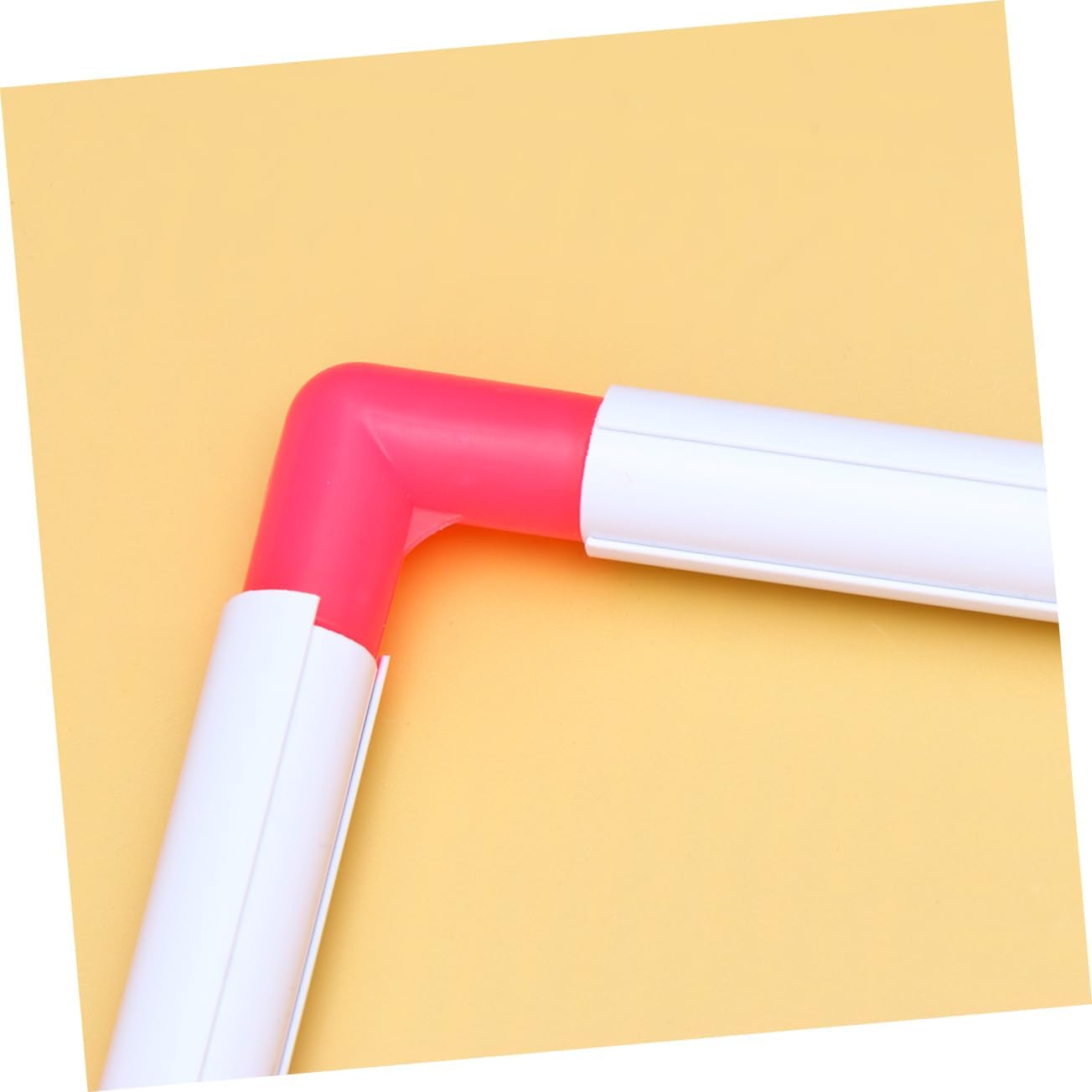 LIFKOME Plastic Embroidery Frame Snap Frame Hoop Square Quilting Clip Embroidery Tool Easy Assembly Kit Random Color