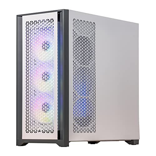 Image of Velztorm White Aciex 3D Custom Built Gaming Desktop PC (AMD Ryzen 7 7800X3D, GeForce RTX 5060, 64GB DDR5, 4TB PCIe SSD, RGB Fans, 360mm AIO, 1000W PSU, WiFi 6E, Bluetooth 5.2, 2 RJ-45, Win 11 Home)
