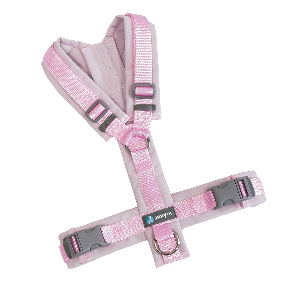 Anny-X Brustgeschirr Fun Zuckerwatte | Hundegeschirr Größe S (Brustumfang 52-64 cm)