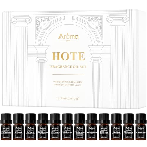 Set de 12 aceites esenciales de 5 mL para hogar miniatura 1