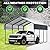 FammyLoft 10x15 FT Metal Carport, Heavy Duty Car Port with Galvanized Metal Roof, Outdoor Garage Car Shelter Shade for Car, Boats and Truck (Dark Gray)