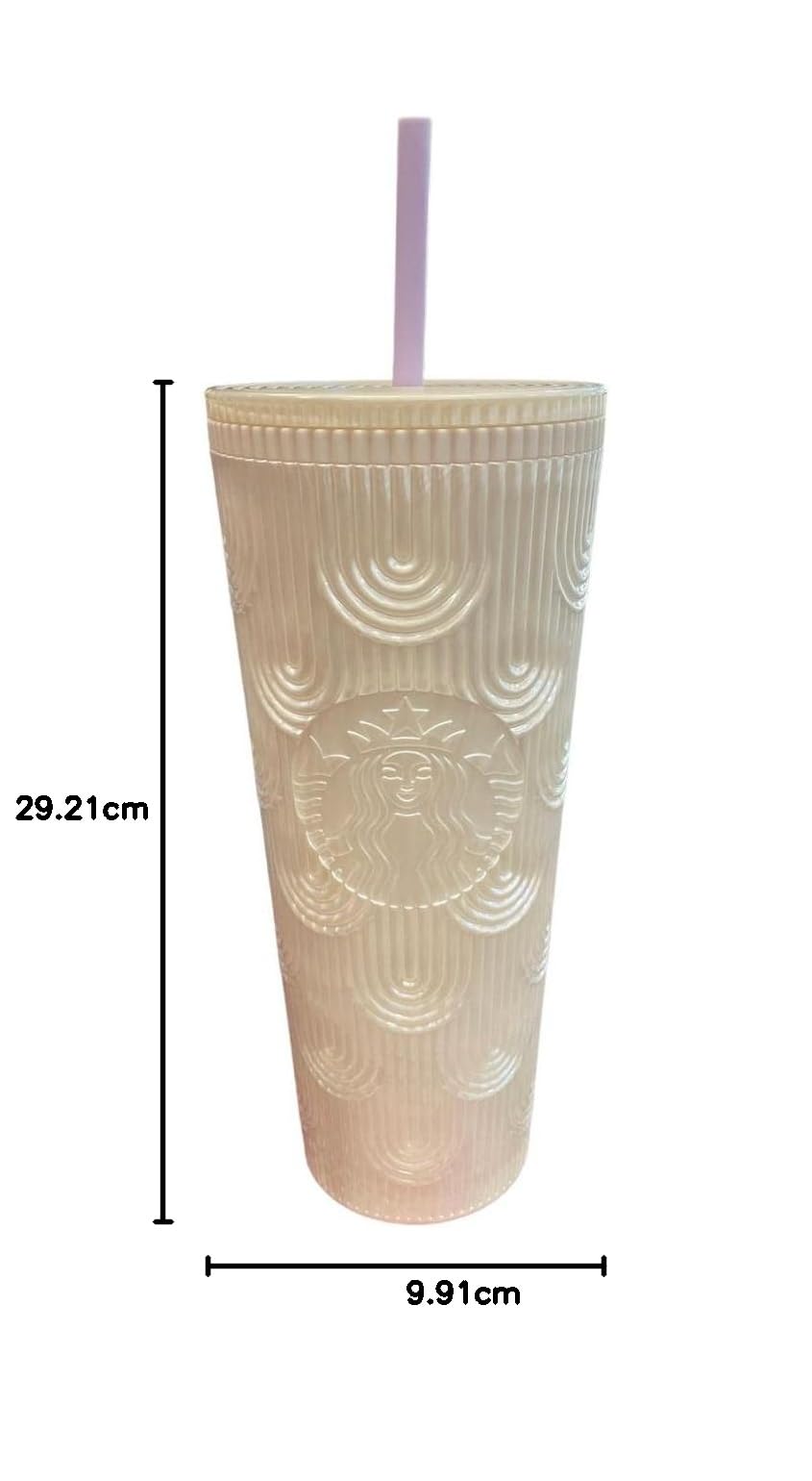 Starbucks first Starbucks マーメイド コールドカップ Starbucks white cold cup tumbler 2023 siren mermaid logo front