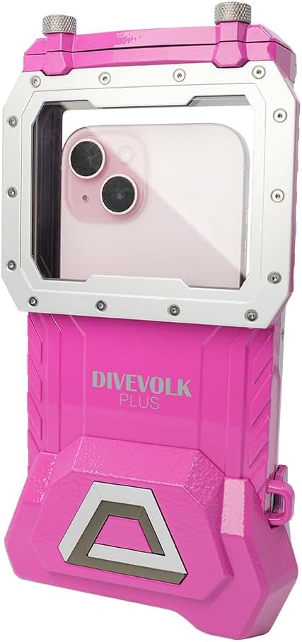 DIVEVOLK SeaTouch 4 Max Plus Underwater Smartphone Housing - Dreamy Pink