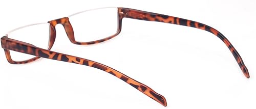 Miniatura 5 de 2 pares de lentes de lectura de media luna, con bisagra de resorte para hombre y mujer de Kerecsen