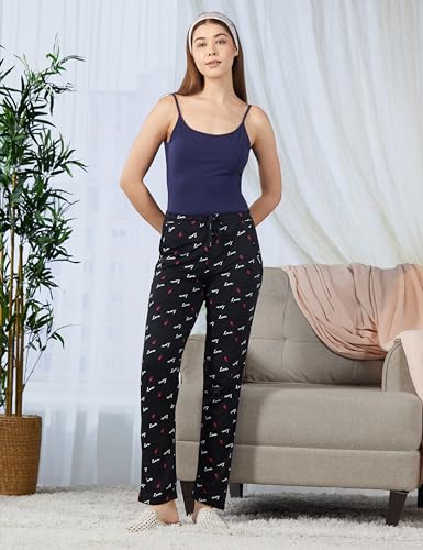 Image of Van Heusen Relaxed Fit Functional Pocket Ultra Soft Allover Print Lounge Pants - Available in Pack of 1 & 2