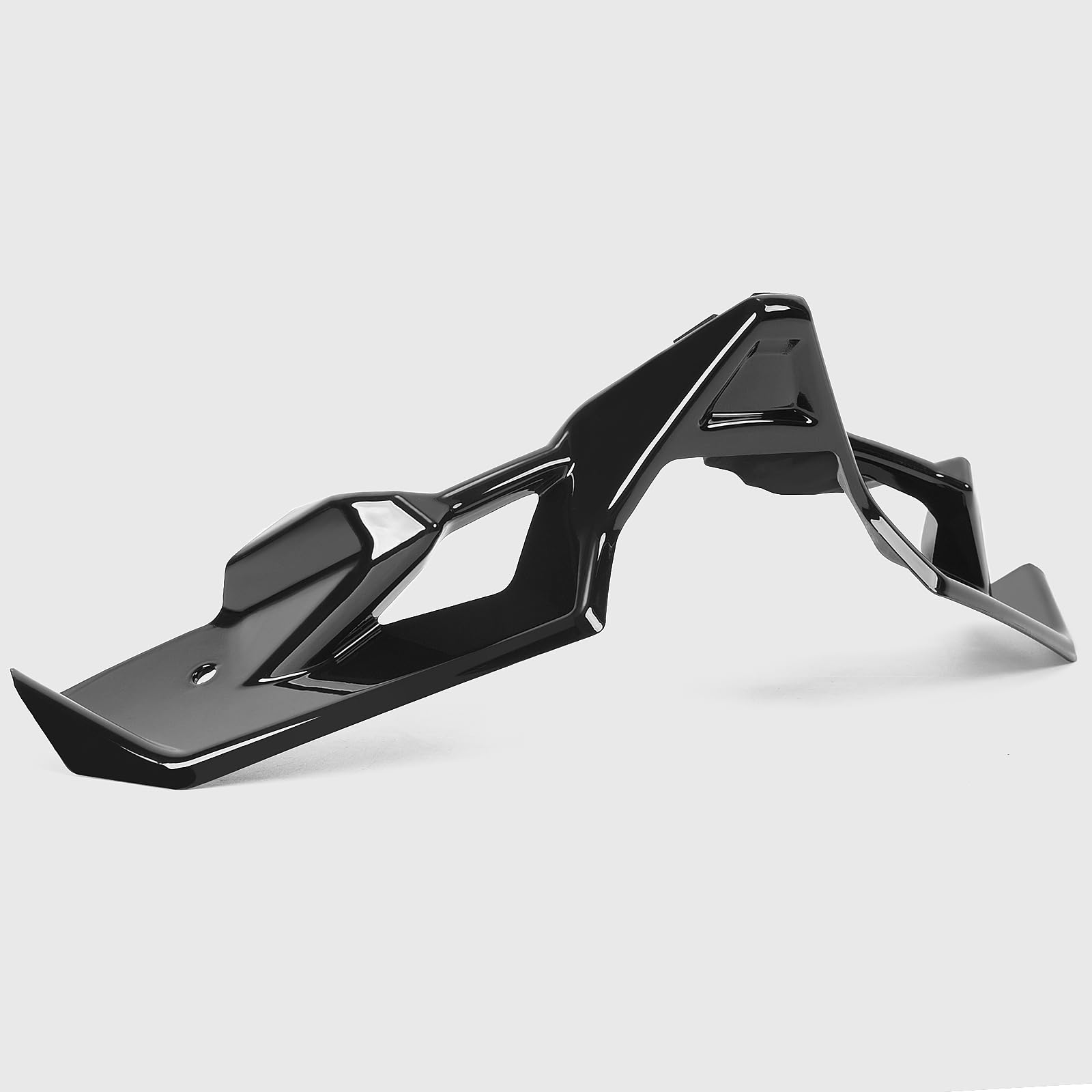 WOOGA Kit d'aile aérodynamique pour Moto aileron Avant Nu Couvre-Nez en Forme de Bec pour Ka&WA&sa&ki Z900 Z 900 Z-900 Accessoires 2020 2021 2022 2023 2024 (Noir Brillant)