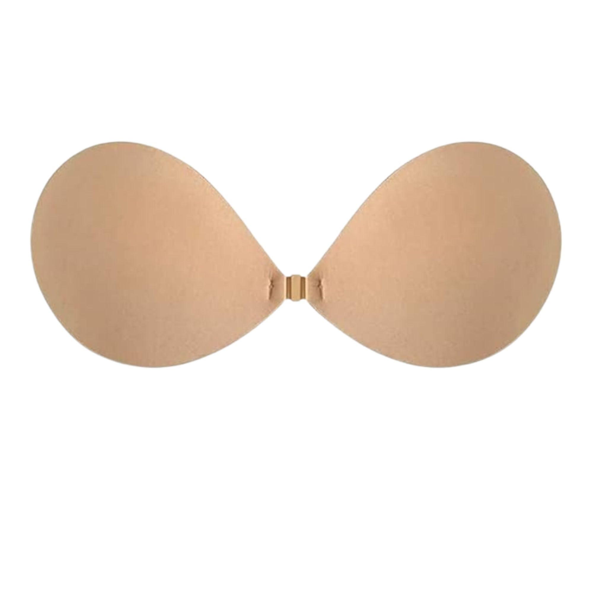 korvia Strapless Adhesive Push-Up Bra for Women – Reusable Silicone Backless Invisible Bra, Wire-Free Stick-On Lift Bra, Nude Push Up Bra for Dress, Wedding, Party-picture-34