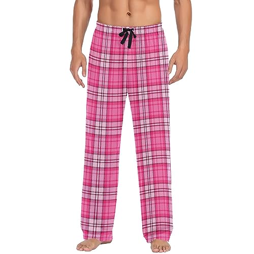 Plaid Pajama Pants for Men, Men's Separate Bottoms Sleep Pant Lounge Pants