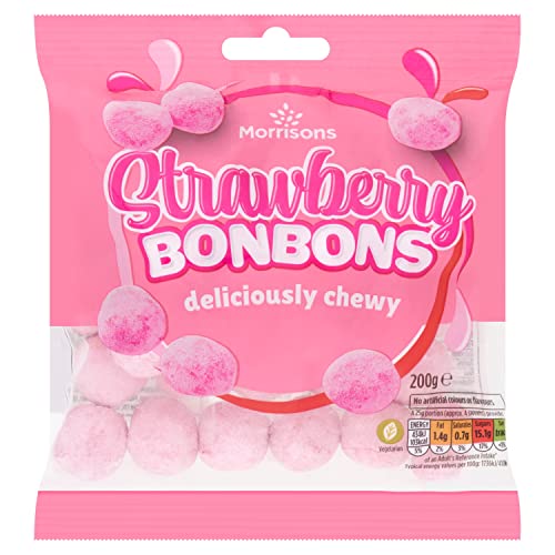 Morrisons Family Favourites Strawberry Bon Bons 200g