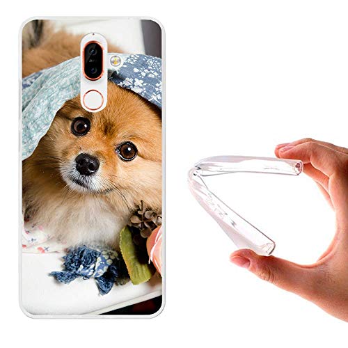 APRIL Funda Personalizada Nokia 5 6 6 2018 7 Plus 8 630 con la Foto y el Texto Que Quieras (Nokia 7 Plus)