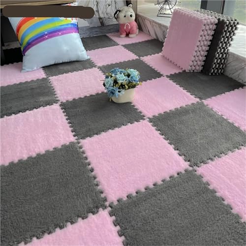 Tapis de sol puzzle isolant avec dalles en mousse emboîtables pour décoration intérieure