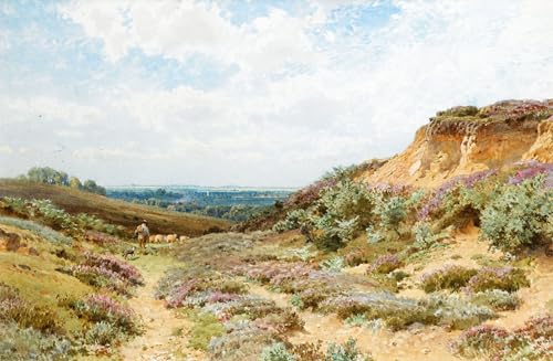 Affiche de Arts Heather sur un Surrey Heath Henry Sutton Toile Salon 60x90cm