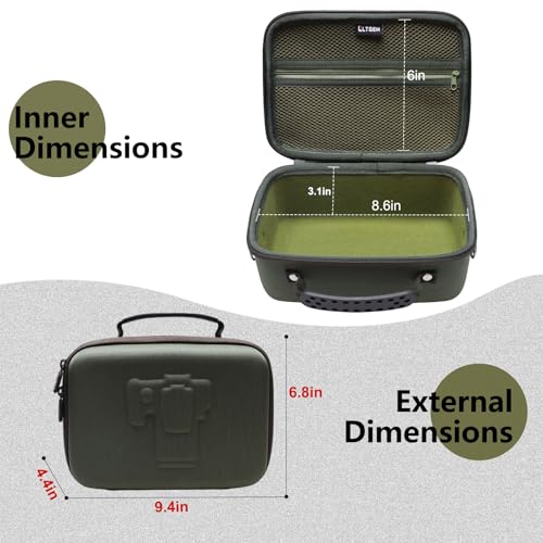 Bolso para cámara compatible con Canon EOS Rebel T7/R50 verde miniatura 2