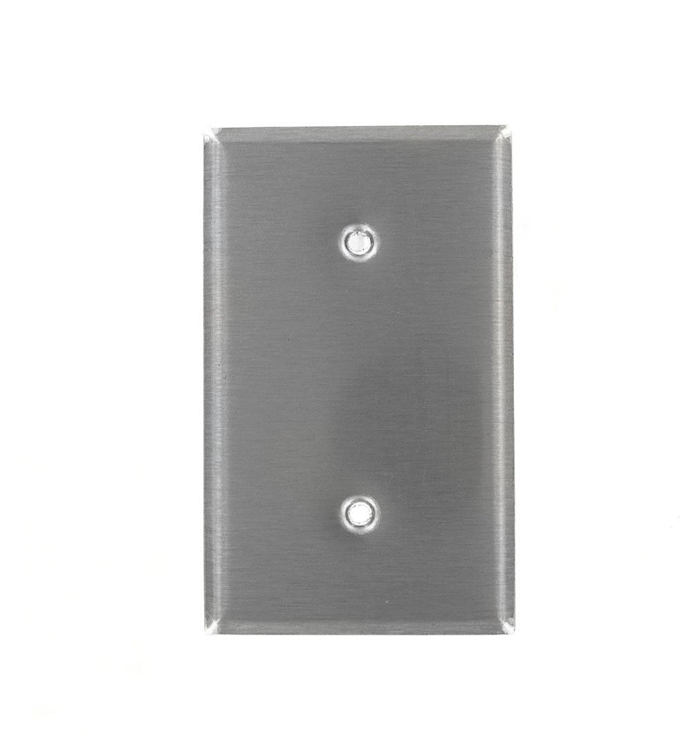 Placa de montaje Leviton 84019 SS WP para reformas del hogar y salones minimalistas
