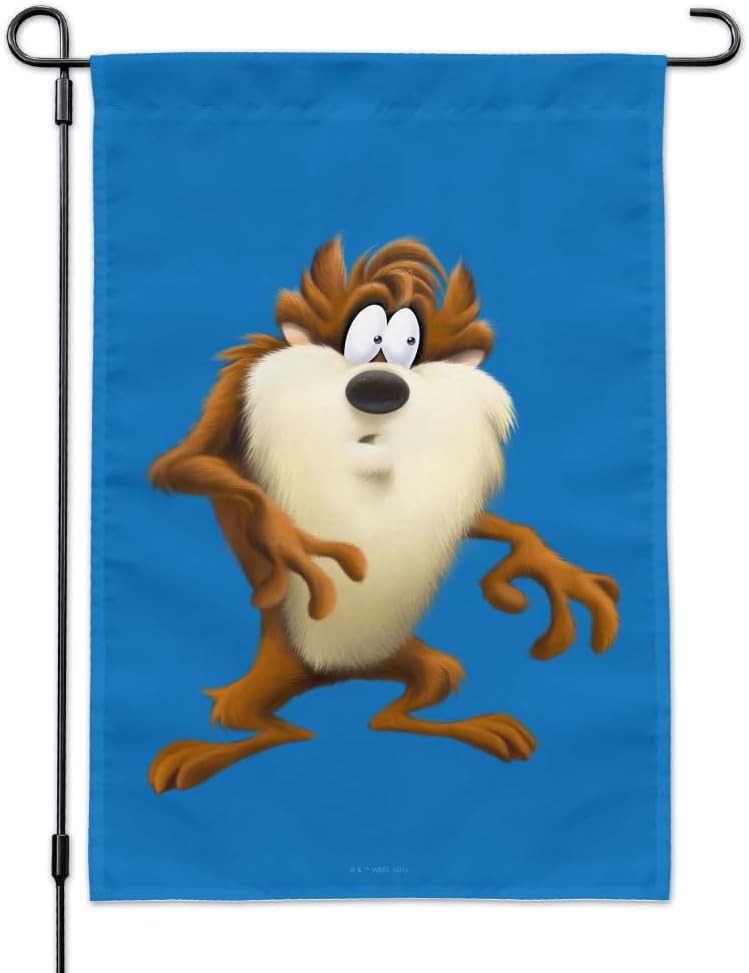 Looney Tunes Taz Wild Man Garden Yard Flag