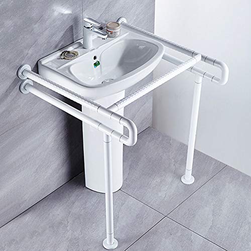 Barre d'appui de sécurité pour salle de bain antidérapante