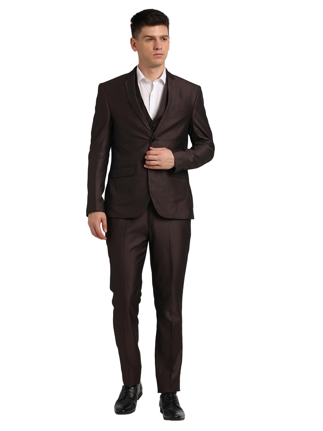 turtle Men Charcoal Grey Terry Rayon Ceremonial Solid (3 Piece)-picture-29