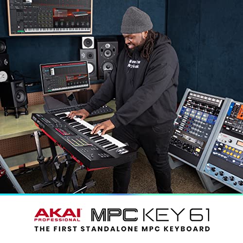 Akai Professional Mpc Key 61 - Standalone Music Production Synthesizer Keyboard With Touch Screen, 16 Drum Pads, 20+ Sound Engines, Semi Weighted Keys #TOP7