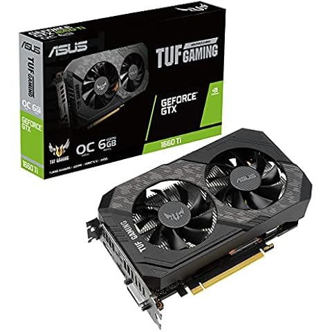 ASUS TUF NVIDIA GeForce GTX 1660 TI 6G OC Edition Gaming Grafikkarte Schwarz Cover