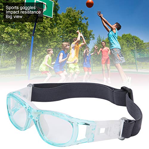 SUNGOOYUE Kid Sports Goggles, Children Safety Eyewear with Scratch Resistant Lens for Basketball Football Cycling Ages 5-15(Blue) - Image 3