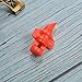 Wixine 100Pcs EZ Clone Sprayer Nozzle Jet Mister Cloning Machine Hydroponic 90°/180°/360° (360° Red)
