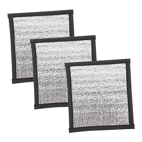 INOOMP 3pcs Reptile Heating Pad for Crested Gecko Reptile Under Tank Heater Lightweight Pet Warm Mat