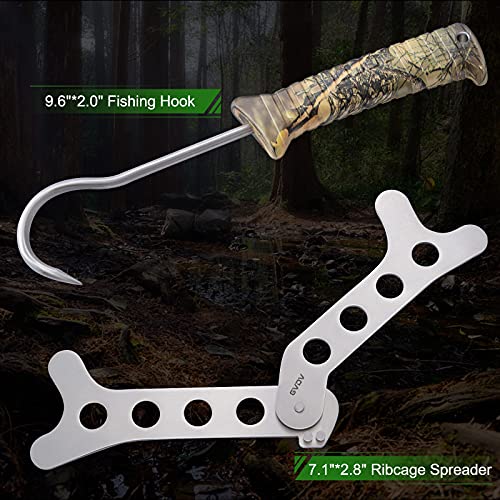 Gvdv Hunting Knife Set - Deer Hunting Gear And Accessories, Field Dressing Kit Portable Butcher Game Processor Set thumb #4