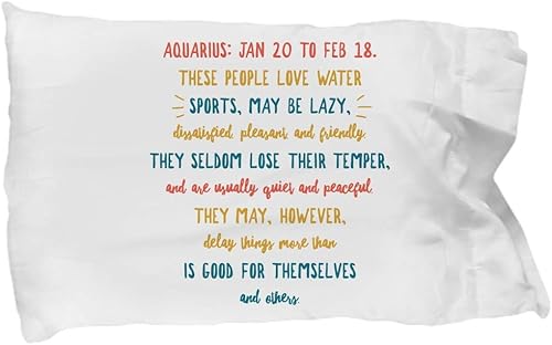 personalizada Aquarius funda de cama funda de almohada personalizada