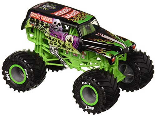 Monster Jam 1:64 creuseuse funéraire, voiture miniature de collection en métal injecté