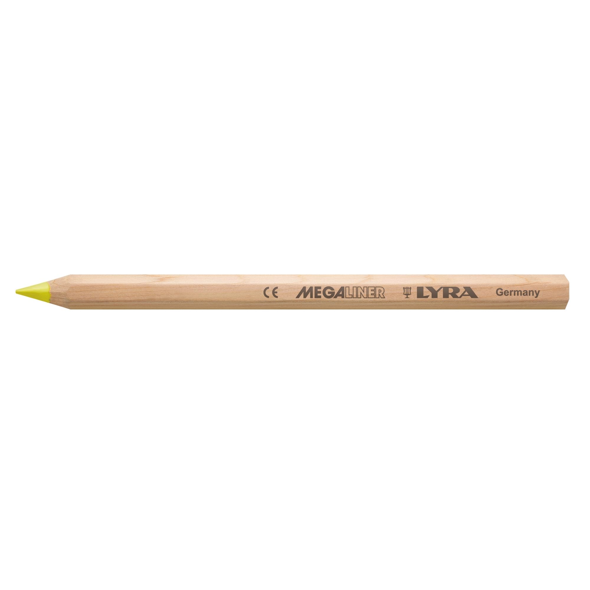 Marker suchy tekst 175x10mm LYRA jasnożółty PG/12ST