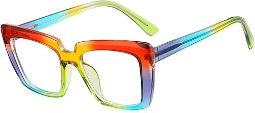 Miniatura 8 de ojo de gato Transición fotocrómico arco iris marco progresivo multienfoque gafas de lectura para mujeres gafas de sol cuadradas lectores