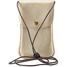 Crossbody Cellphone Purse Soft PU Leather Moblie Phone Pouch Multipurpose Shoulder Bag Carrying Cases for Smartphone