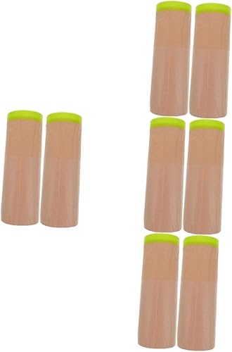 Veemoon 8 Rolls Masking Paper for Painting Floor Paper Floor Tape car Masking Covering Paper Spray Paint Japanese Paper Floor Paint Assorted Masking