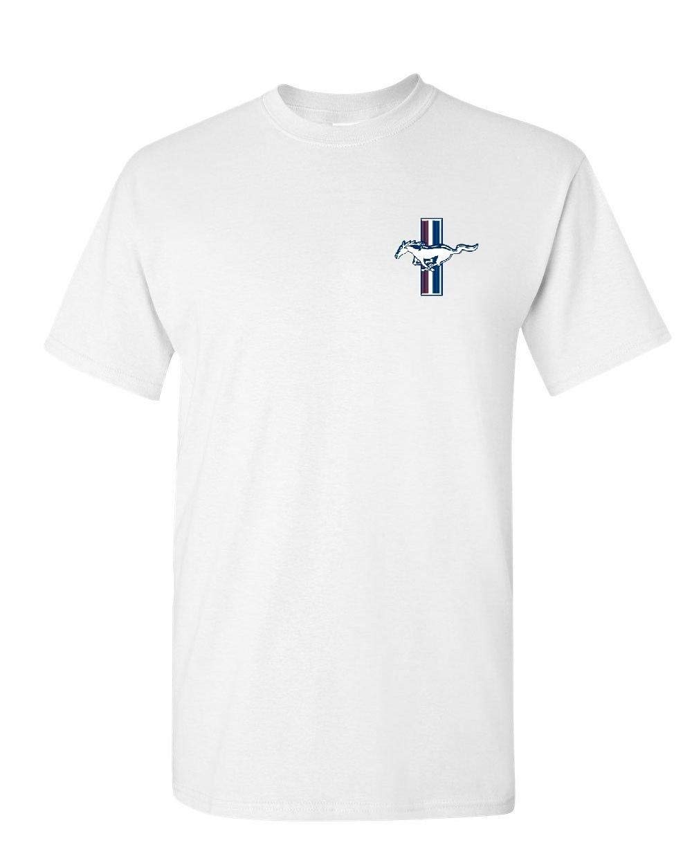 Ford Mustang The Legend Lives T-Shirt Classic Muscle Cars Men's Tee