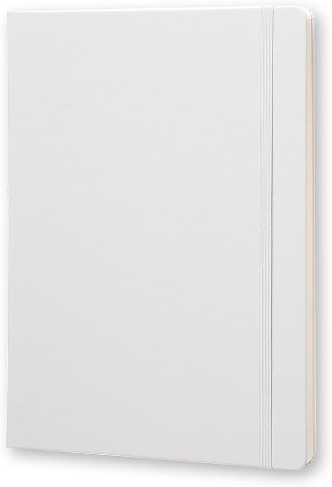 Moleskine PRO Notebook, Hard Cover, XL (7.5" x 9.5") Professional Project Planning, Aster Grey