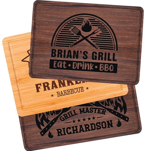 Tabla de Cortar Personalizada para Papá, Madera Grabada miniatura 7