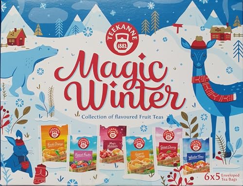 Foto von TEEKANNE Magic Winter Tee-Auswahl mit 6 Geschmacksrichtungen, je 5 Teebeutel