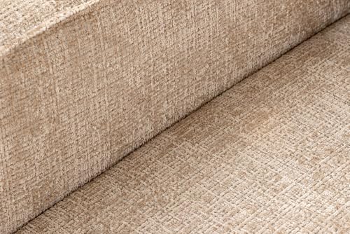 Riess Ambiente Design 3-Sitzer Sofa Bossa NOVA - 260cm - Greige Chenille XXL-Couch Sofa Wohnzimmercouch – Bild 8
