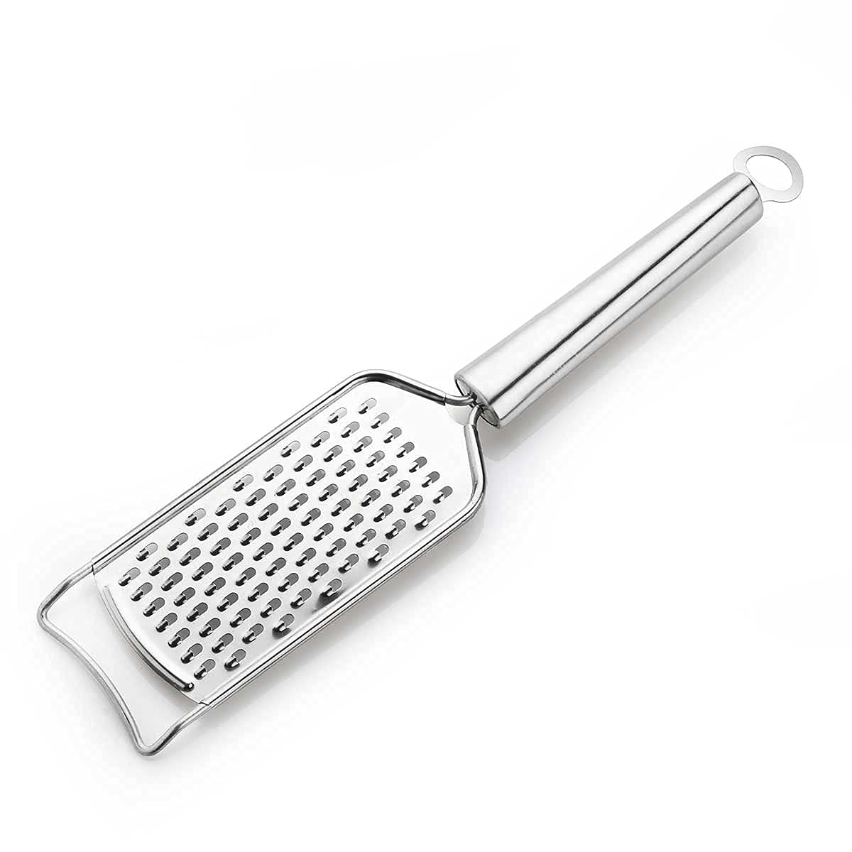 Heavy Duty Cheese Graters for Kitchen Stainless Steel Handheld, Metal Lemon Zester Grater With Handle For Cheese, Chocolate, Spices, Kitchen Gadgets And Tools, Soft Grip Stainless Steel Handle