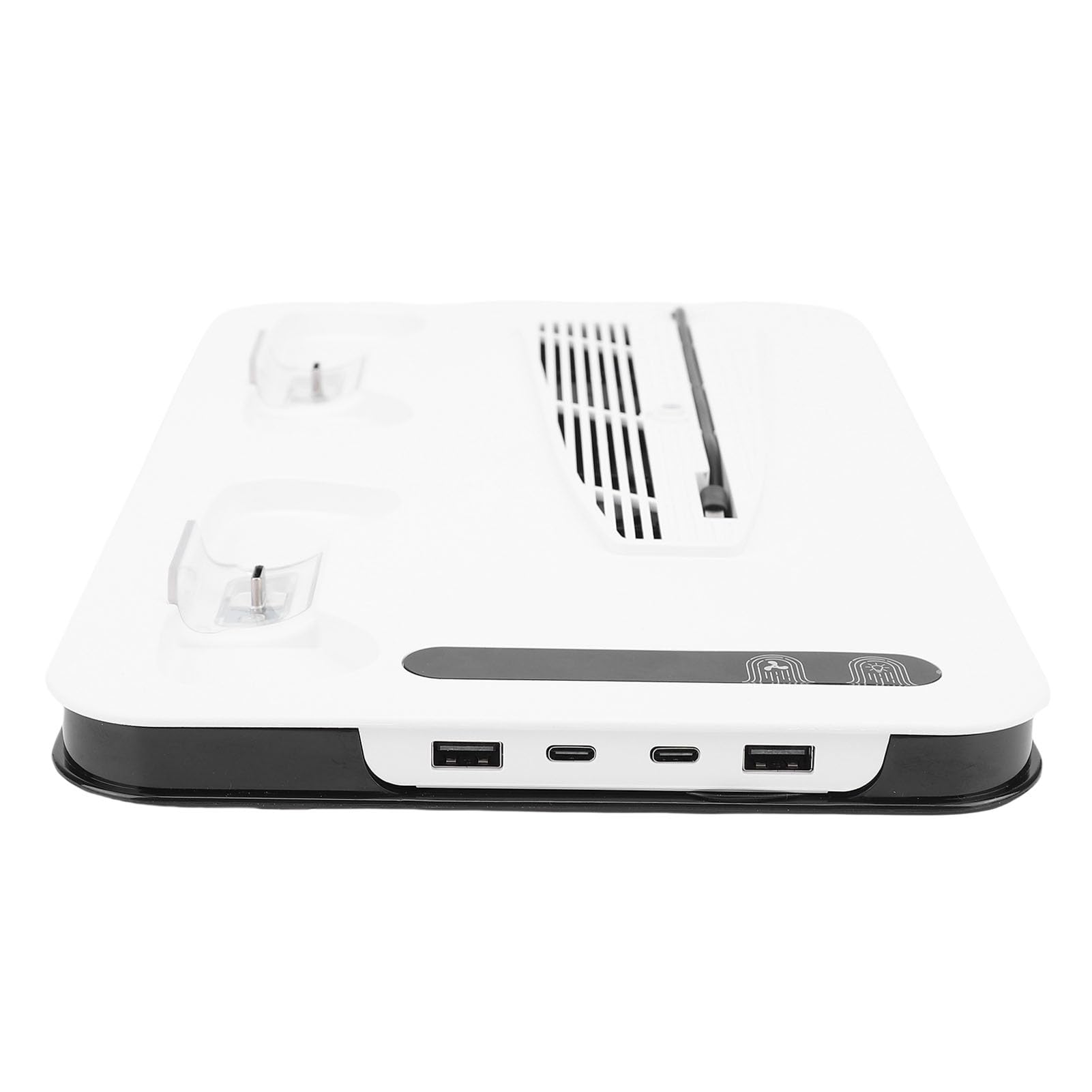 Fabater Supporto di Raffreddamento per Console di Gioco Verticale con Illuminazione RGB e Caricatore Doppio Controller per Un'esperienza di Gioco Definitiva