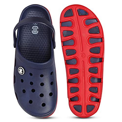 Image of MOZAFIA Leo Mens ANOTAMICAL Cupping Sole | Adjustable Back Strap Sandal to Slider | Ultra Light and Highly Flexible EVA Sandals | Clogs for Casual WEAR|Beige