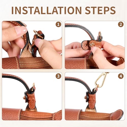 Image of Purse Strap Kit Replacement for Mini Longchamp Women's Handbag