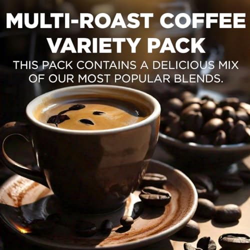 Image of Maud's Family Pack Coffee Pods Variety Pack, 136ct, 12 Assorted Flavors | Medium Roast Flavored Coffee in Single Serve Pods - 100% Arabica Coffee, Compatible with Keurig Coffee Makers