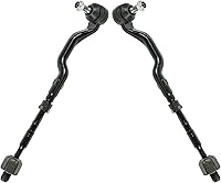 Vista 114 de TRQ Juego de barras de acoplamiento delanteras y exteriores de 2 piezas compatibles con Chevrolet Cruze Volt 2016-2019