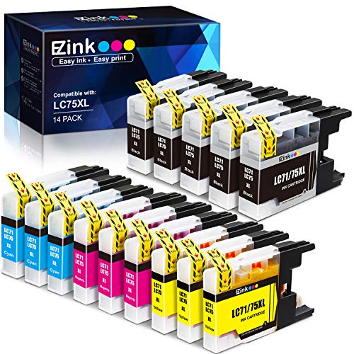 E-Z Ink (TM) Compatible Ink Cartridge Replacement for Brother LC75 LC71 LC 79