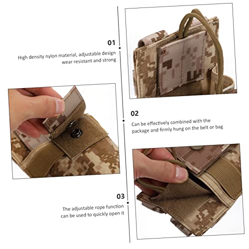 Obuyke Bolsa De Armazenamento Para Walkie-Talkie Intercomunicador Suportes L Para Rádio De Acampamen