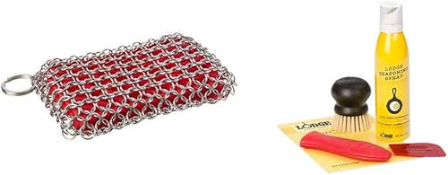 Lodge esponja para restregar, 1unidad, color rojo